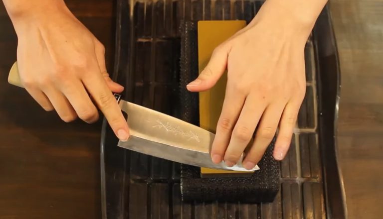 How to Sharpen Single Bevel Knife