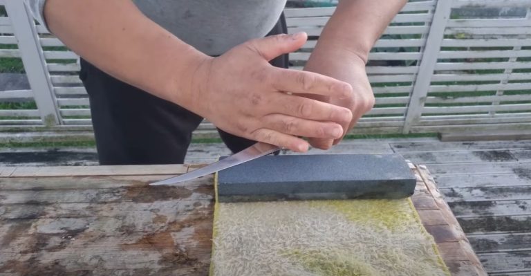 how to sharpen a boning knife