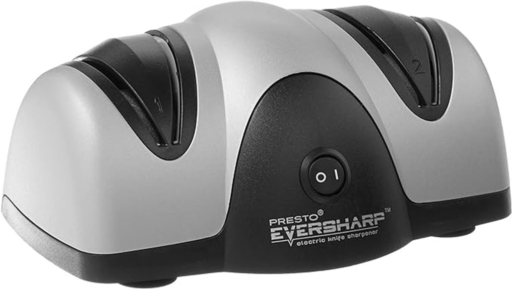 electric knife sharpener system