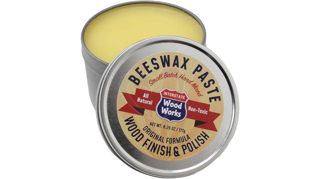 beeswax wood finish polish