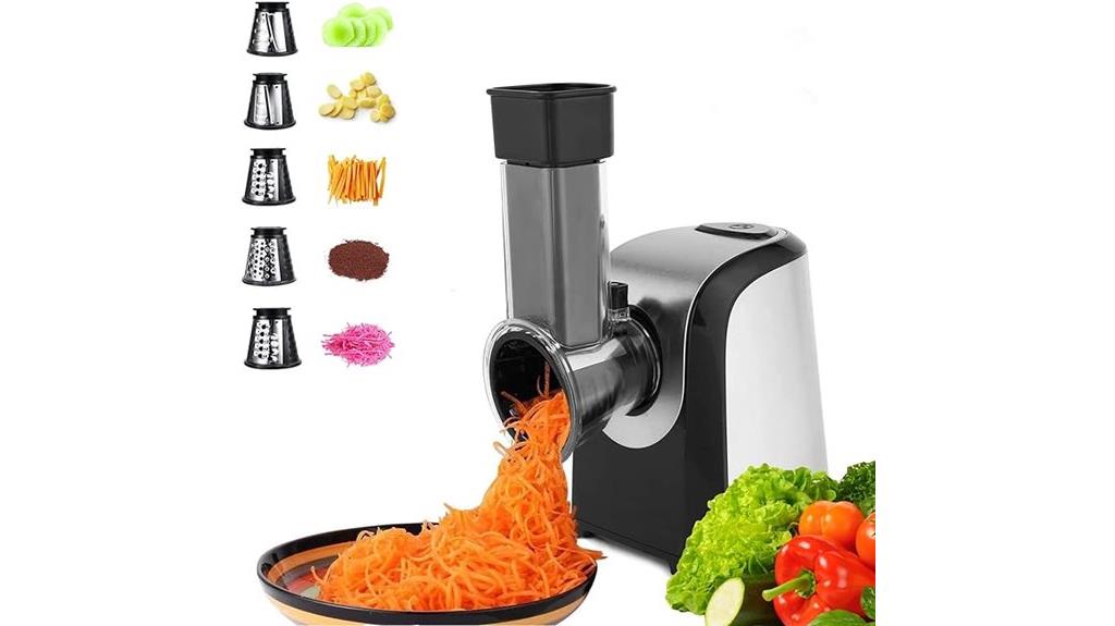 electric grater with blades