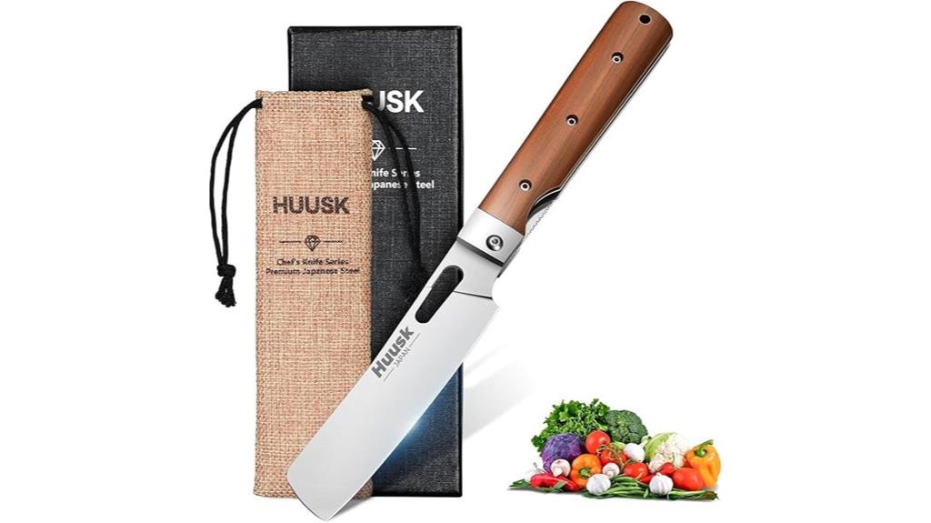 japanese folding nakiri knife
