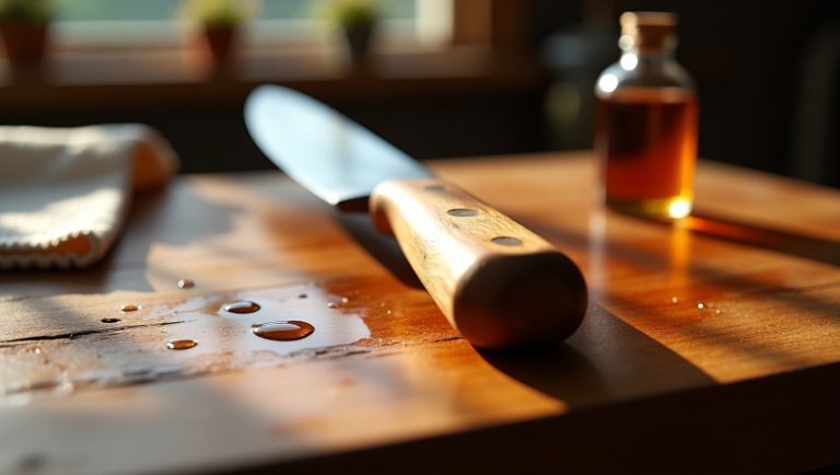 Wooden Knife Handle Care