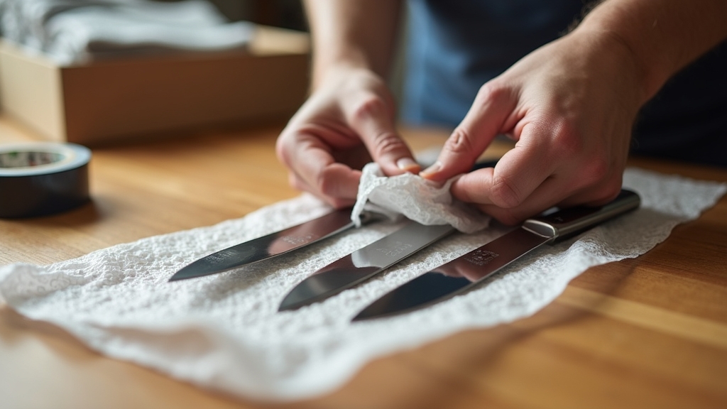 securely wrap and protect knives