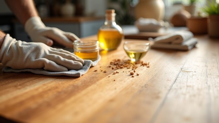 how to care for a butcher block countertop