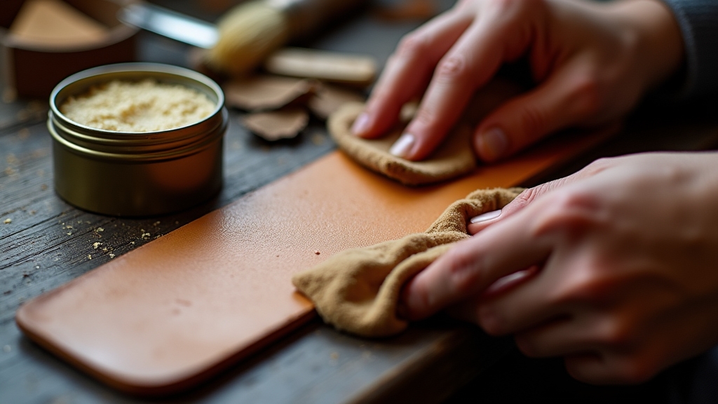 clean leather strop regularly