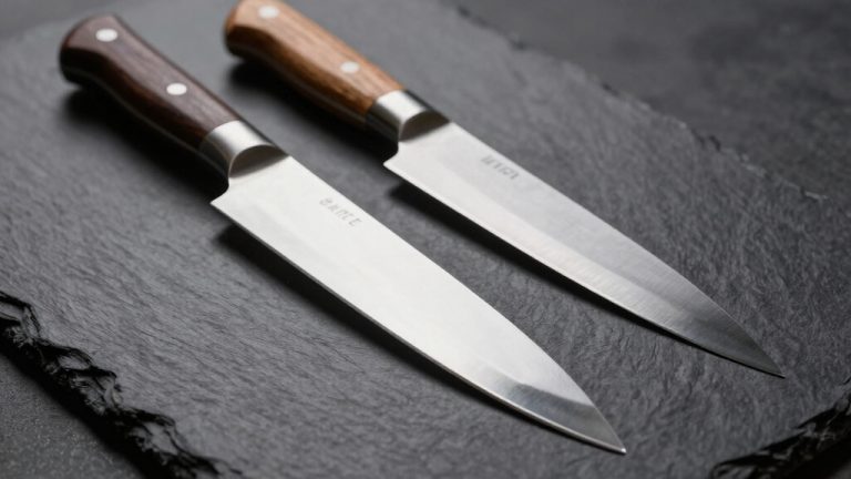 chef knife vs santoku knife